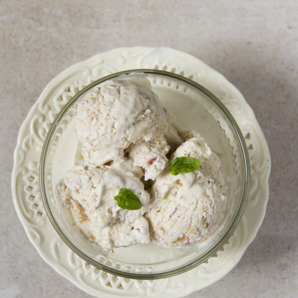 Sorbet à la rhubarbe au Thermomix