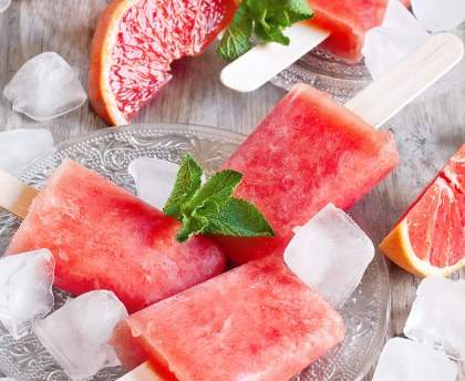 Sorbet au pamplemousse facile