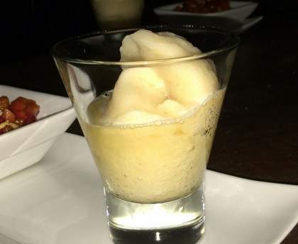 Sorbet au romarin