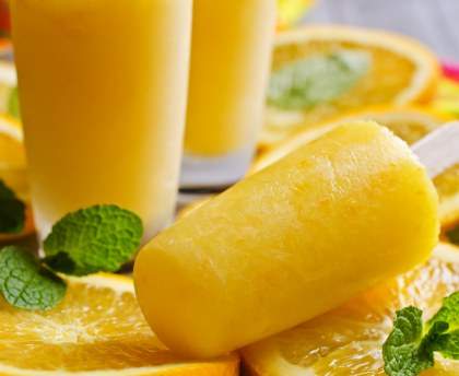 Sorbet aux agrumes