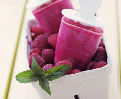 Sorbet aux framboises