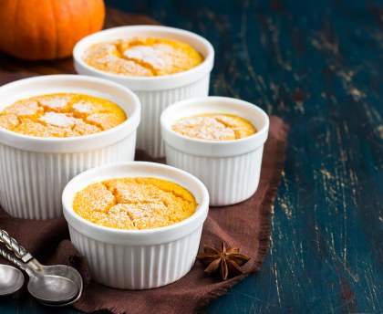 Soufflé à la courge  butternut