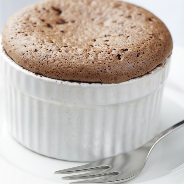 Soufflé au chocolat facile minute