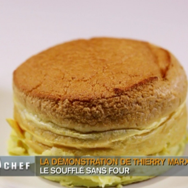 Soufflé au fromage sans four façon Thierry Marx