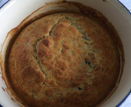 Soufflé aux sardines