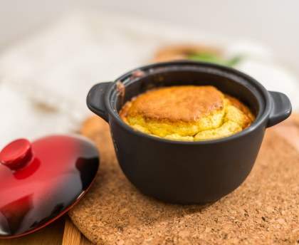 soufflé de saumon