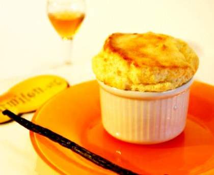 Soufflé parfumé au Grand-Marnier