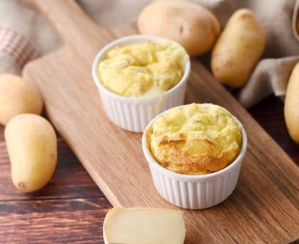 Soufflé tartiflette