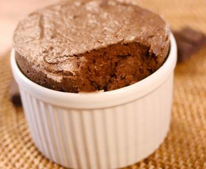 Soufflé tout chocolat