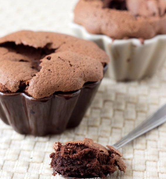 Soufflés au chocolat  facile