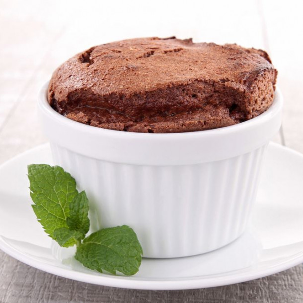Soufflés au chocolat facile