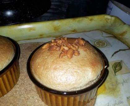 Soufflés au snickers 