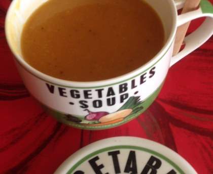 Soupe à la courge aux épices automnales