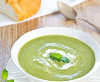 Soupe à la courgette
