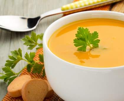 Soupe à l'orange