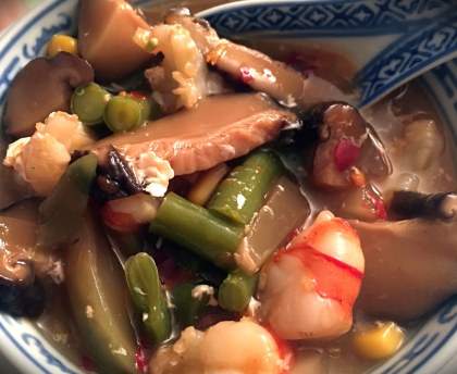 Soupe aigre-piquante