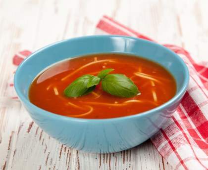 Soupe andalouse de peps
