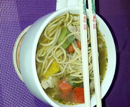Soupe asiatique facile