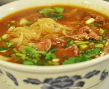 Soupe au boeuf façon chinoise