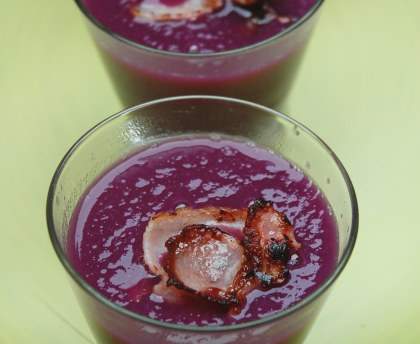 Soupe au chou rouge