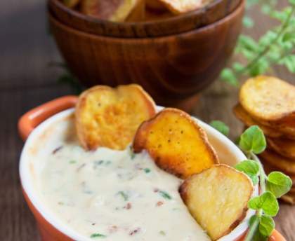 Soupe aux lardons et pommes de terre