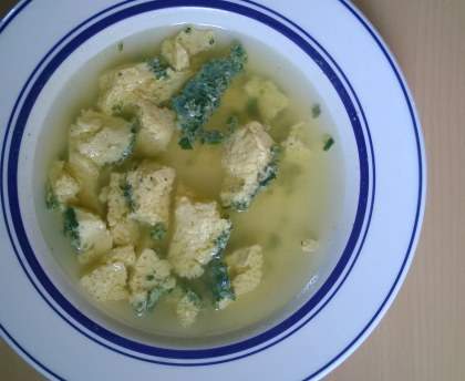 Soupe aux oeufs