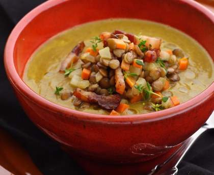 soupe aux pois cassés