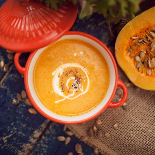 Soupe butternut bébé Thermomix