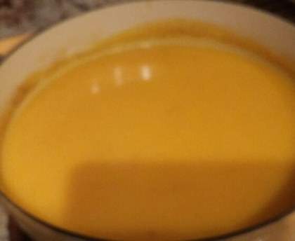 Soupe butternut chorizo