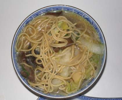 Soupe chinoise à ma façon