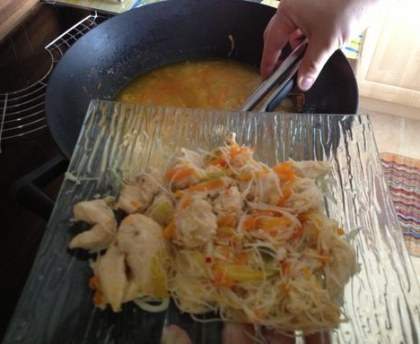 Soupe chinoise aux vermicelles