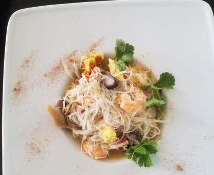 Soupe Chinoise en plat principal