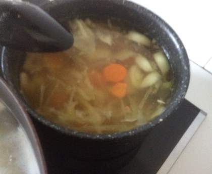 Soupe chou-carottes améliorée