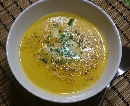 soupe de carotte et gingembre au lait de coco