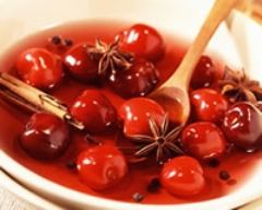 Soupe de cerises aux épices