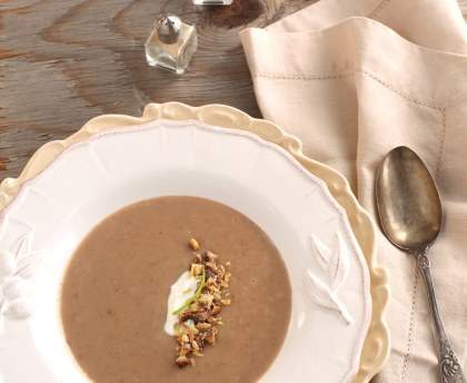 Soupe de châtaignes
