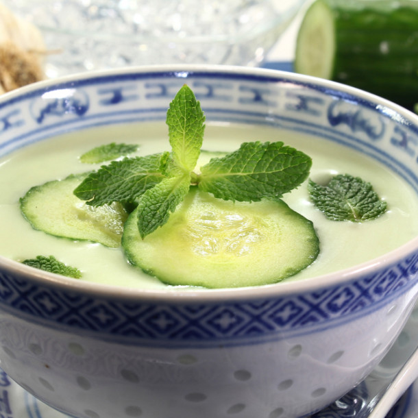 Soupe de concombre au Thermomix