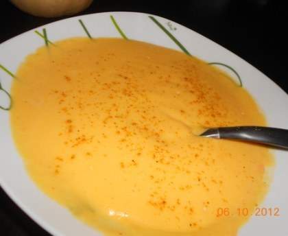 Soupe de courge doubeurre