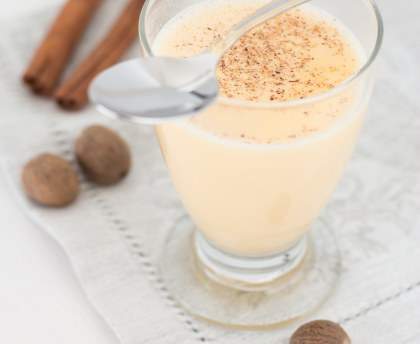 Soupe de lait pommes - cannelle