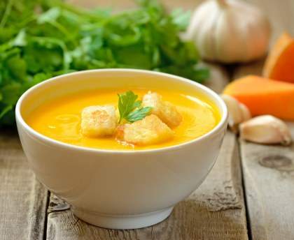 Soupe de légumes aux épices