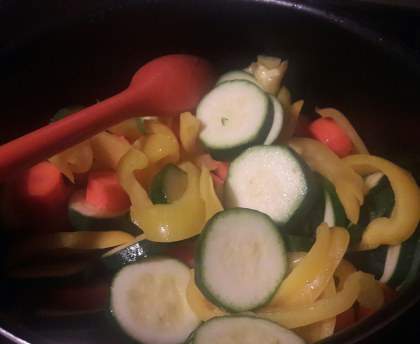 Soupe de légumes du soleil