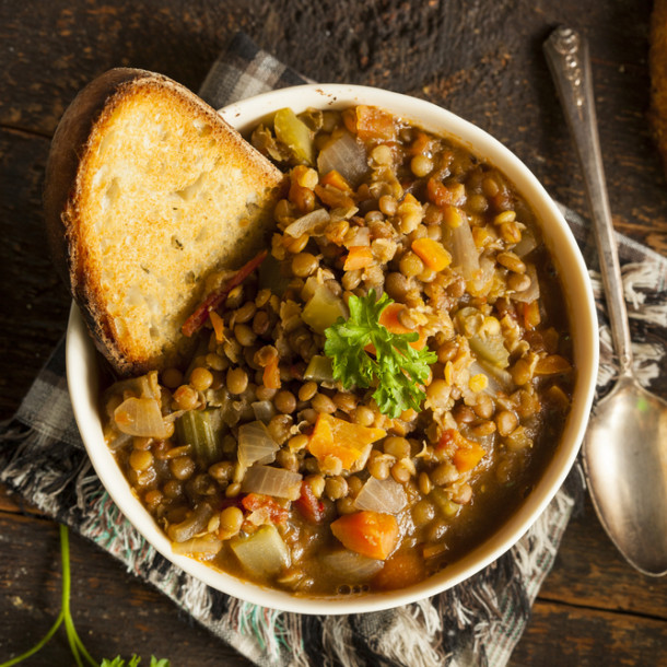 Soupe de lentilles au Cookeo