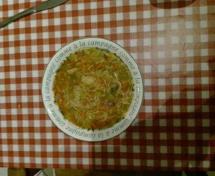 Soupe de ma tatie !