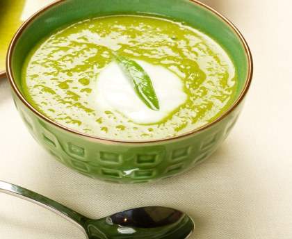 Soupe de pois cassés au lard