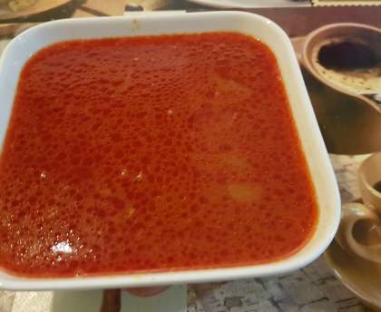 Soupe de Pommes de terre aux vermicelles