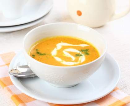 Soupe de potiron légère et facile
