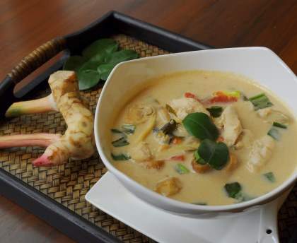 Soupe de poulet à la citronnelle