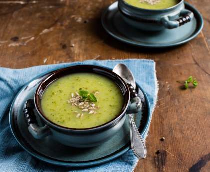 Soupe de salade
