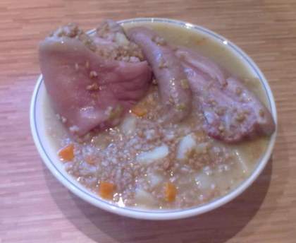 Soupe d'épeautre (vallée de l'oule)