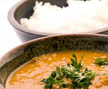 Soupe Dhal adaptée (indien)